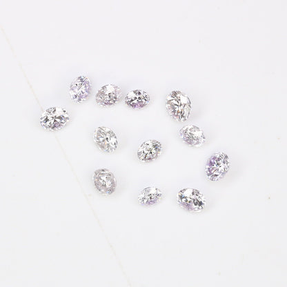 0.57 Carat Fancy Light Mix Loose Round Brilliant Cut Diamond for Engagement Rings |Perfect for Custom Gold Jewelry or Unique Diamond Designs