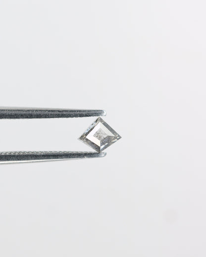 0.31 CT Kite shape Natural Loose Diamond  -Kite Shape Salt and Pepper Diamond - For Salt Pepper Diamond Ring - Sale Offer- Unique Gift