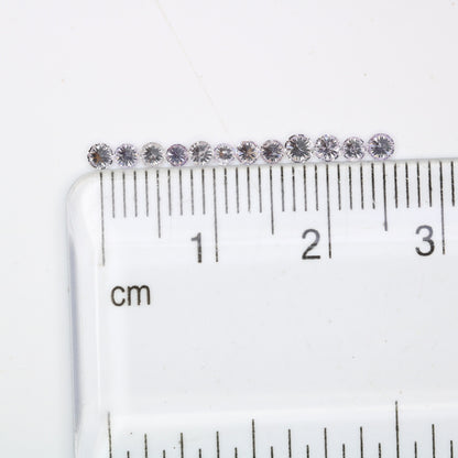 0.57 Carat Fancy Light Mix Loose Round Brilliant Cut Diamond for Engagement Rings |Perfect for Custom Gold Jewelry or Unique Diamond Designs