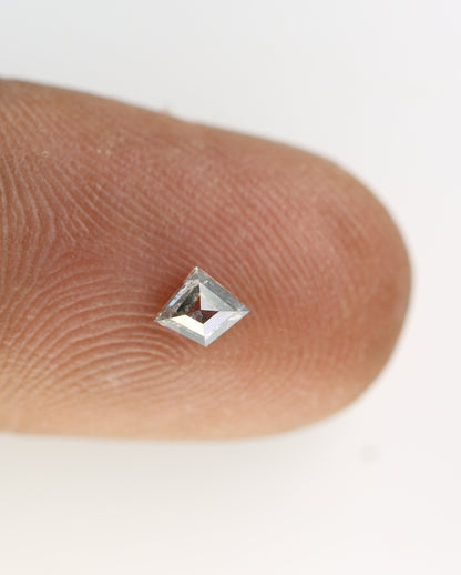 0.31 CT Kite shape Natural Loose Diamond  -Kite Shape Salt and Pepper Diamond - For Salt Pepper Diamond Ring - Sale Offer- Unique Gift