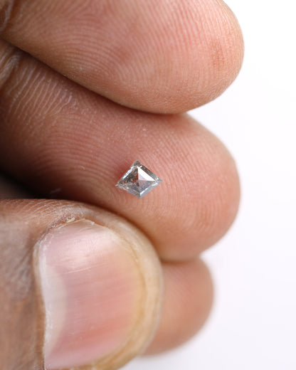 0.31 CT Kite shape Natural Loose Diamond  -Kite Shape Salt and Pepper Diamond - For Salt Pepper Diamond Ring - Sale Offer- Unique Gift
