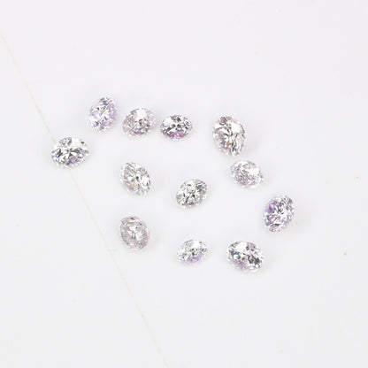 0.57 Carat Fancy Light Mix Loose Round Brilliant Cut Diamond for Engagement Rings |Perfect for Custom Gold Jewelry or Unique Diamond Designs