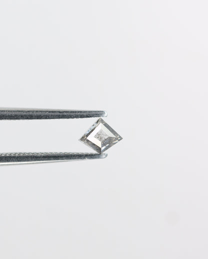 0.31 CT Kite shape Natural Loose Diamond  -Kite Shape Salt and Pepper Diamond - For Salt Pepper Diamond Ring - Sale Offer- Unique Gift