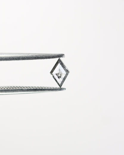 0.27 CT Kite shape Natural Loose Diamond  -Kite Shape Salt and Pepper Diamond - For Salt Pepper Diamond Ring - Sale Offer- Unique Gift