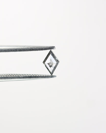 0.27 CT Kite shape Natural Loose Diamond  -Kite Shape Salt and Pepper Diamond - For Salt Pepper Diamond Ring - Sale Offer- Unique Gift