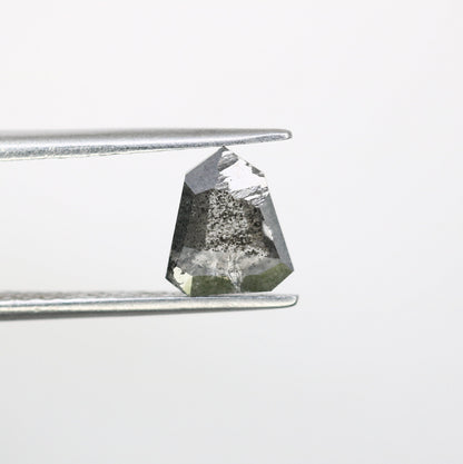 1 CT Salt and Pepper Natural Loose Diamond, Shield Cut for Handmade Necklace Pendant, Diamond Bracelet Engagement Gold Ring For Women
