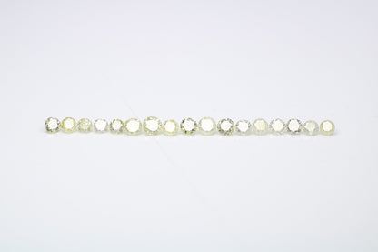 1.19 Carat Loose Light Yellow Mix Round Brilliant Cut Natural Diamond for Engagement Rings | Ideal for Custom Gold Jewelry Designs