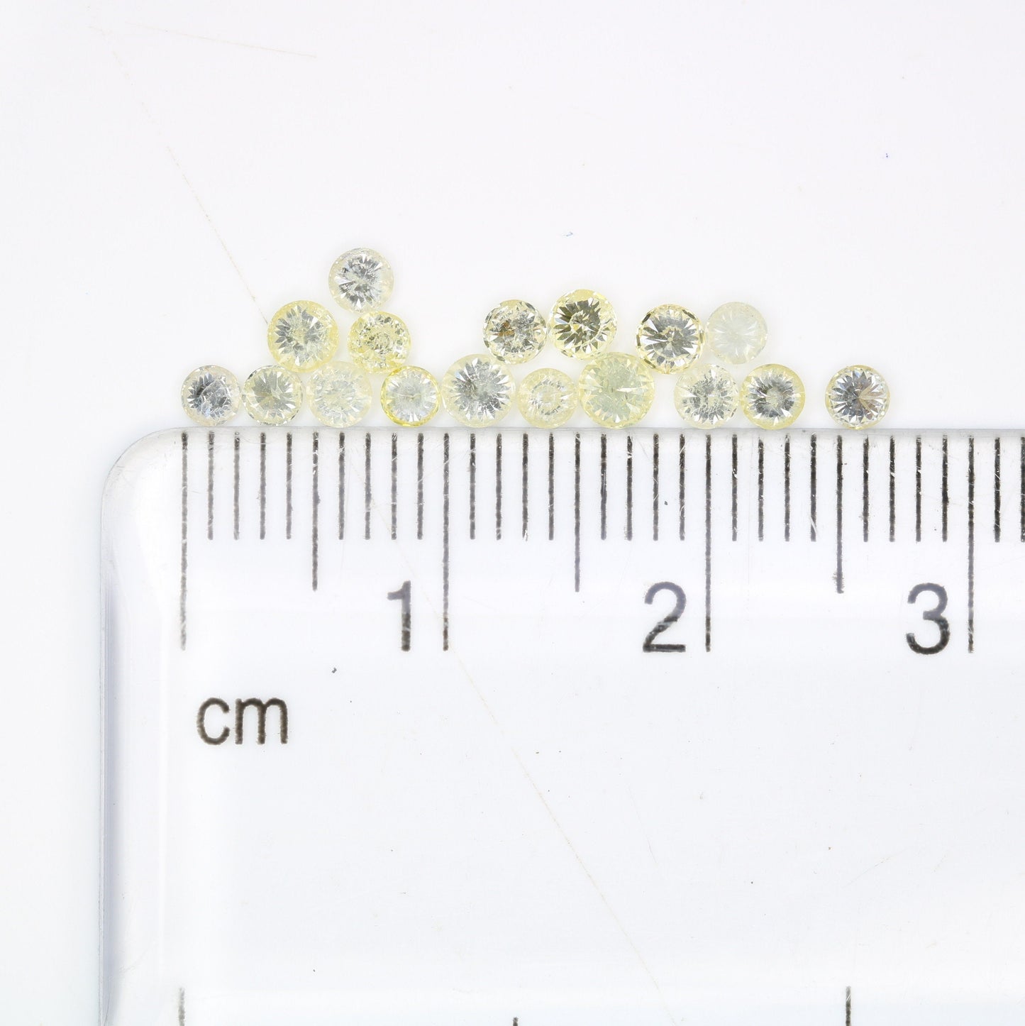 1.19 Carat Loose Light Yellow Mix Round Brilliant Cut Natural Diamond for Engagement Rings | Ideal for Custom Gold Jewelry Designs