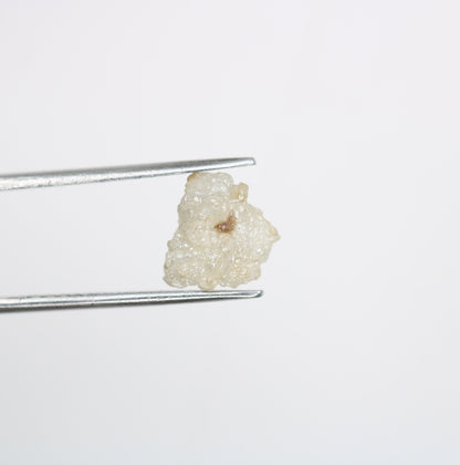 2.64 CT Natural Rough White Uncut Diamond | For Uncut Rough Diamond Ring | Raw Diamond For Jewelry | Unique Gift | Antique Raw Diamond Gift