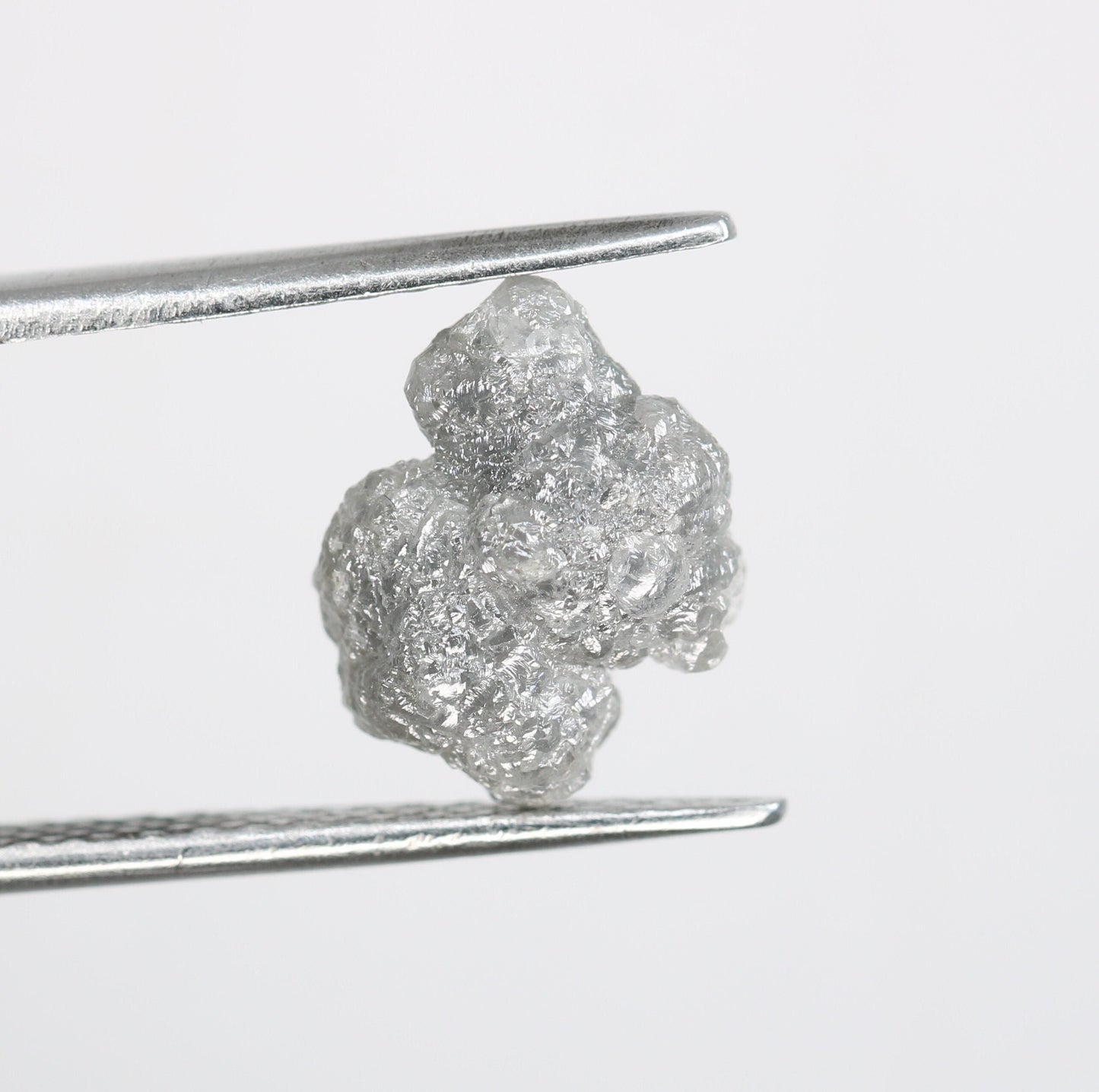 3.48 CT Natural Rough Gray Uncut Diamond | For Uncut Rough Diamond Ring | Raw Diamond For Jewelry | Unique Gift | Antique Raw Diamond Gift