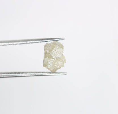2.73 CT Natural Rough White Uncut Diamond | For Uncut Rough Diamond Ring | Raw Diamond For Jewelry | Unique Gift | Antique Raw Diamond Gift