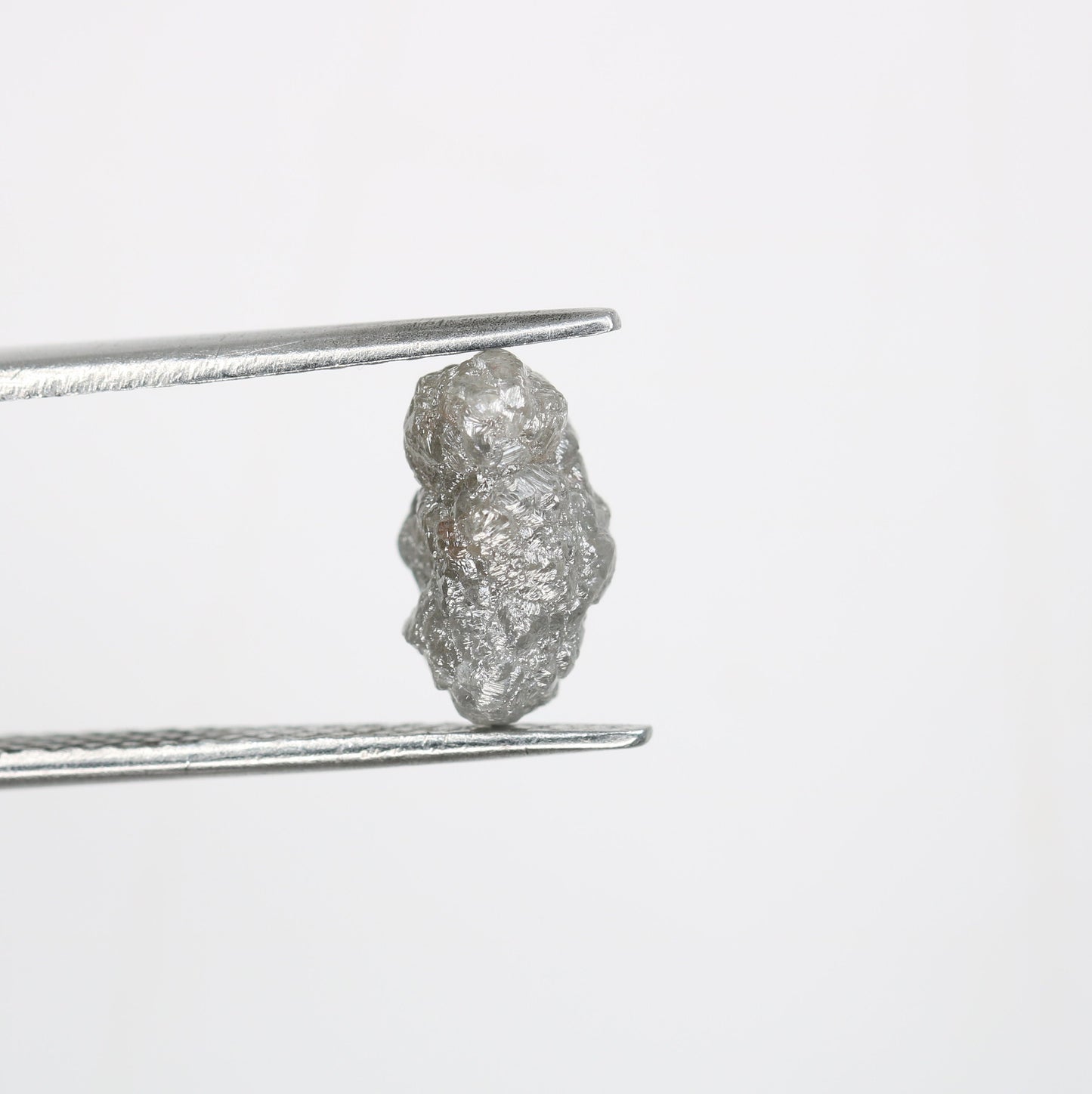 3.14 CT Natural Rough Grey Uncut Diamond | For Uncut Rough Diamond Ring | Raw Diamond For Jewelry | Unique Gift | Antique Raw Diamond Gift