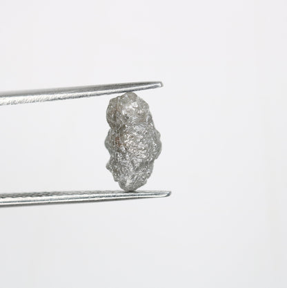 3.14 CT Natural Rough Grey Uncut Diamond | For Uncut Rough Diamond Ring | Raw Diamond For Jewelry | Unique Gift | Antique Raw Diamond Gift