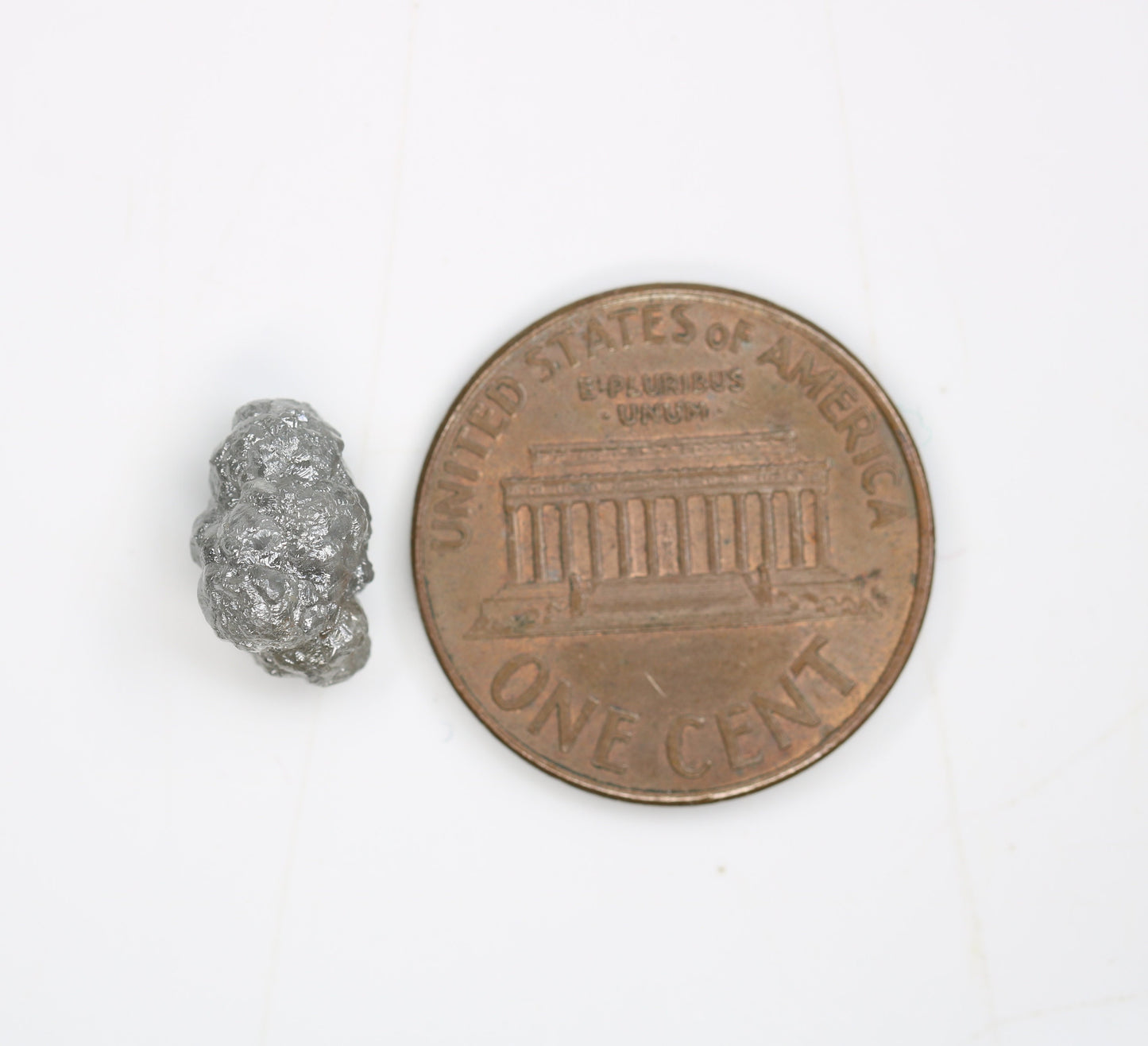 3.14 CT Natural Rough Grey Uncut Diamond | For Uncut Rough Diamond Ring | Raw Diamond For Jewelry | Unique Gift | Antique Raw Diamond Gift
