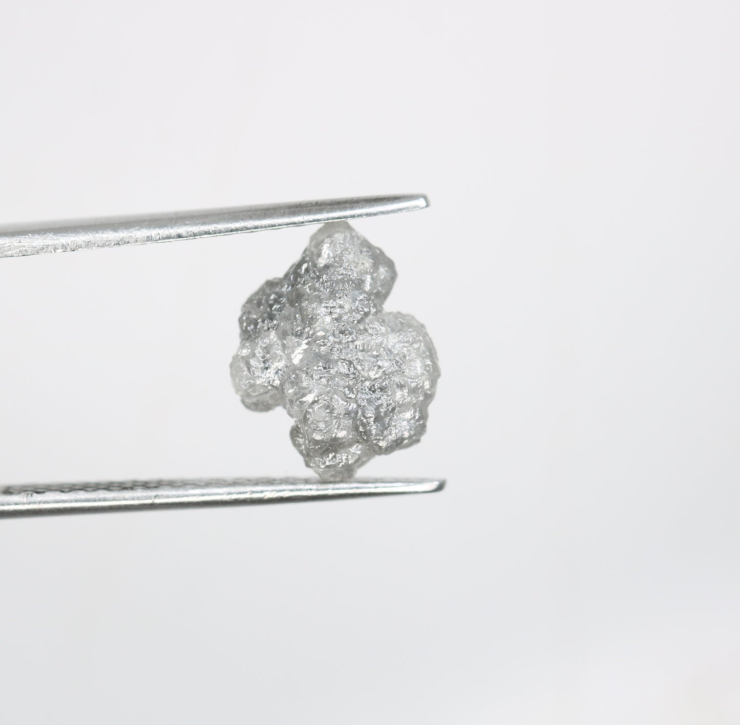3.48 CT Natural Rough Gray Uncut Diamond | For Uncut Rough Diamond Ring | Raw Diamond For Jewelry | Unique Gift | Antique Raw Diamond Gift