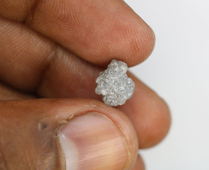 3.72 CT Natural Rough Gray Diamond | Raw Uncut Diamond | Loose Diamond For Engagement Ring | Rough Diamond For Jewelry | Gift For Her | Sale