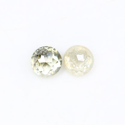0.65 CT Rose Cut Round Natural Galaxy Diamond For Engagement Ring ll Gift For Wife ll Gift For Fiancé ll Gift For Daughter ll Gift For Mom