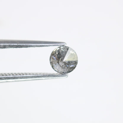 0.34 Carat Loose Natural Salt and Pepper Fancy Round Cut Diamond | Ideal for Rings and Custom Jewelry Designs