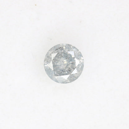 0.39 Carat Salt and Pepper Diamond for Engagement Rings | Perfect Gift for Girlfriend, Wife, Mother, or Her | Custom Gold Ring Jewelry