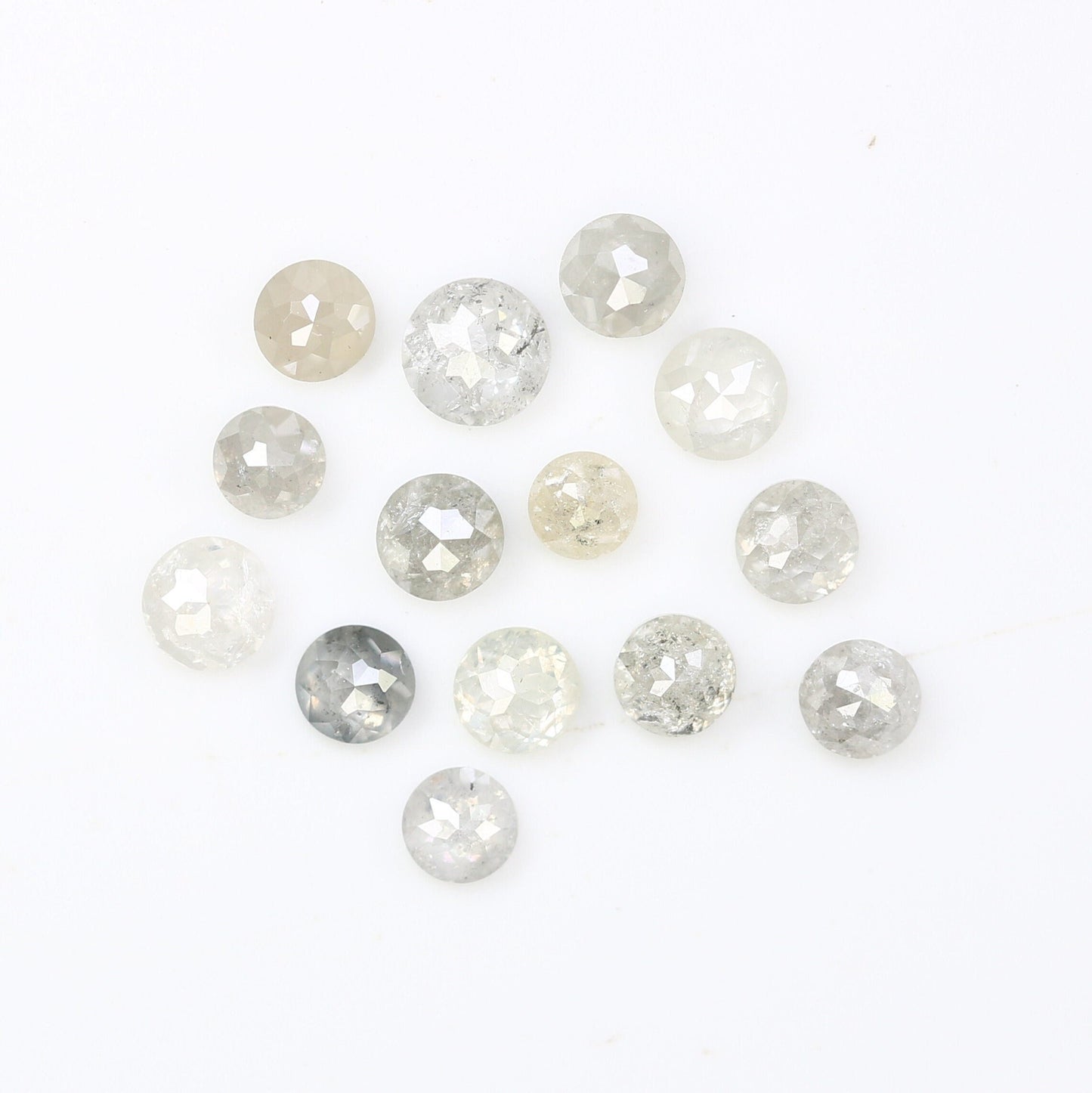 1.20 CT Fancy Round Rose Cut Diamond For Wedding Necklace ll Gift For Wife ll Gift For Bride To Be ll Gift For Girlfriend ll Gift For Mother