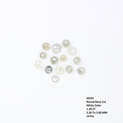 1.20 CT Fancy Round Rose Cut Diamond For Wedding Necklace ll Gift For Wife ll Gift For Bride To Be ll Gift For Girlfriend ll Gift For Mother