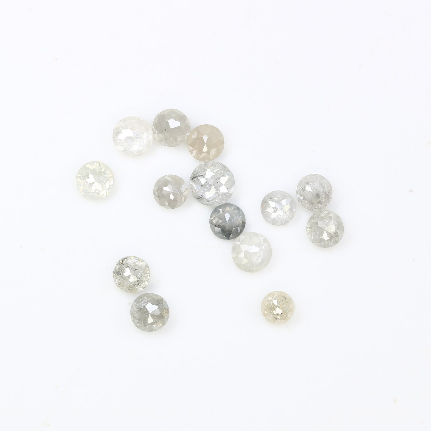 1.20 CT Fancy Round Rose Cut Diamond For Wedding Necklace ll Gift For Wife ll Gift For Bride To Be ll Gift For Girlfriend ll Gift For Mother