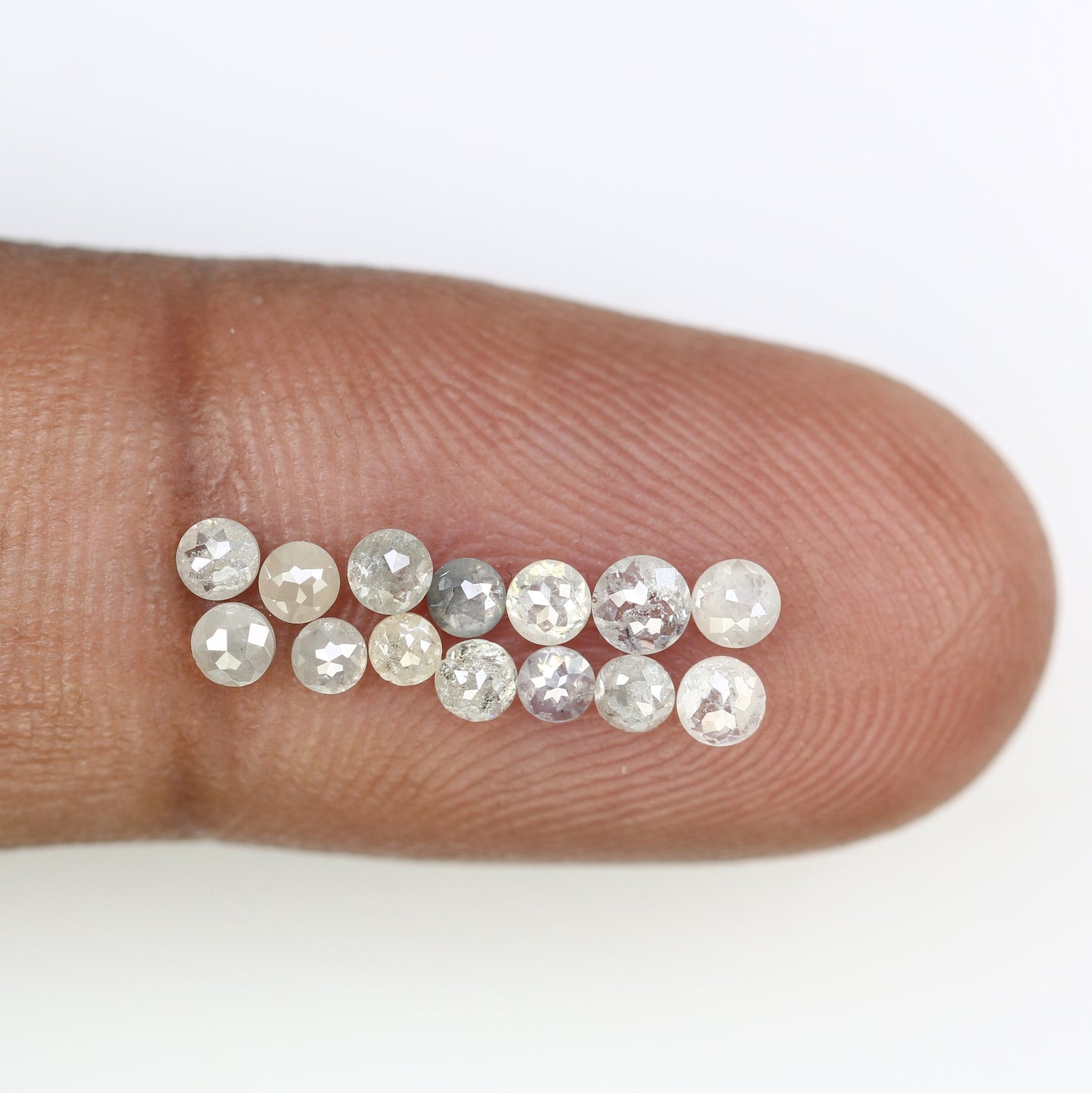 1.20 CT Fancy Round Rose Cut Diamond For Wedding Necklace ll Gift For Wife ll Gift For Bride To Be ll Gift For Girlfriend ll Gift For Mother