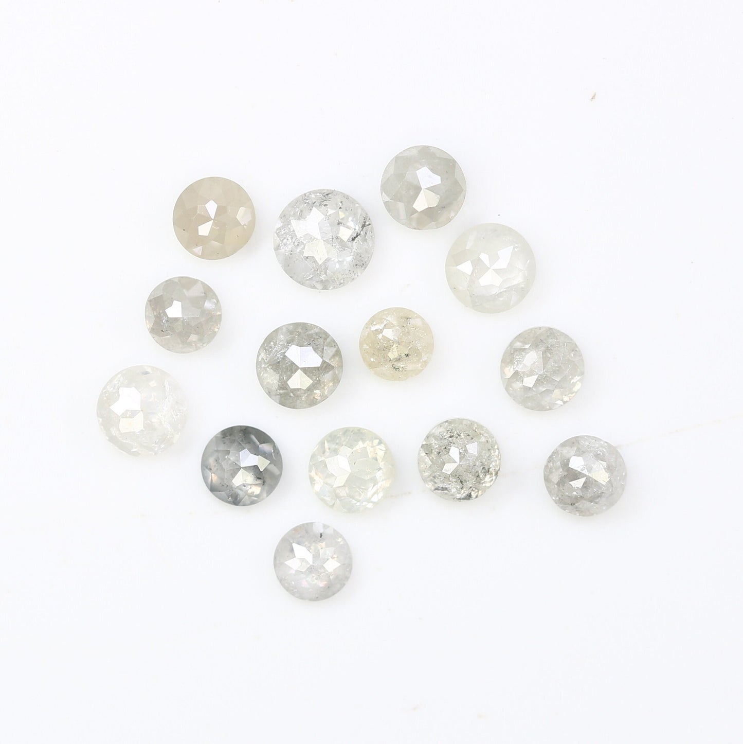 1.20 CT Fancy Round Rose Cut Diamond For Wedding Necklace ll Gift For Wife ll Gift For Bride To Be ll Gift For Girlfriend ll Gift For Mother