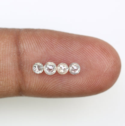 0.68 CT Sparkling Rose Cut Round Diamond For Birthday Gift l Gift For Daughter l Gift For Mother | Gift For Girlfriend l Gift For Wife