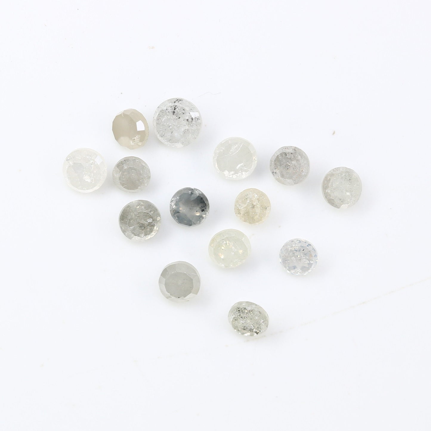 1.20 CT Fancy Round Rose Cut Diamond For Wedding Necklace ll Gift For Wife ll Gift For Bride To Be ll Gift For Girlfriend ll Gift For Mother