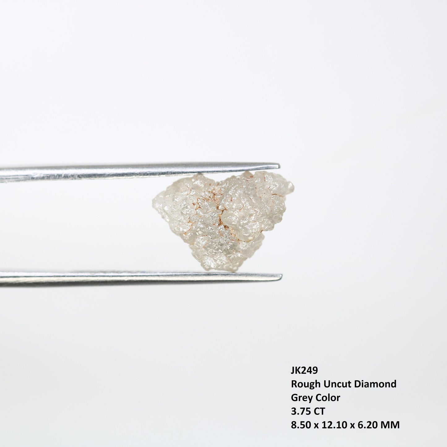 3.75 CT Natural Rough White Diamond | Raw Uncut Diamond | Loose Diamond For Engagement Ring | Rough Diamond For Jewelry | Gift For Her |Sale