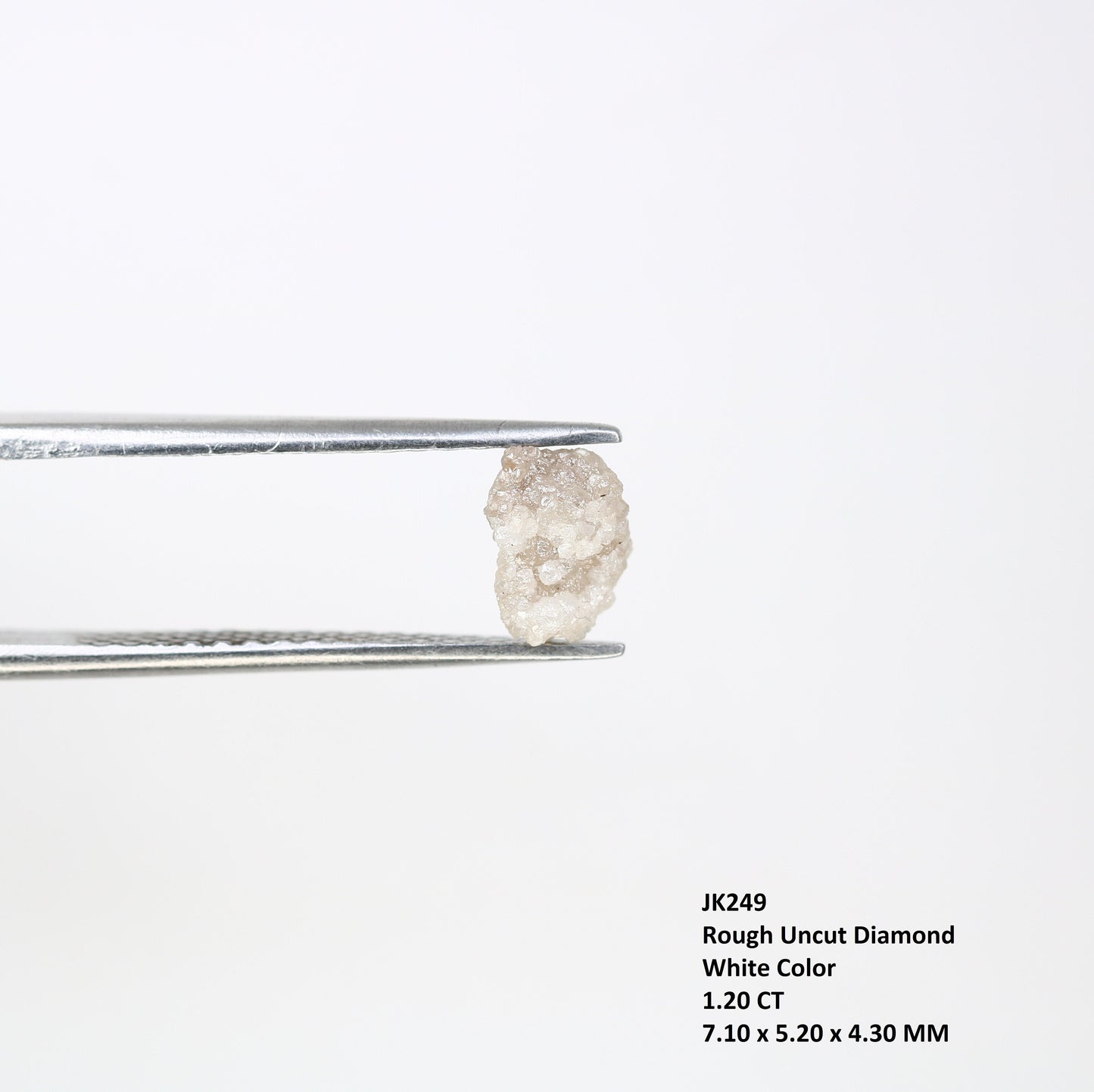 1.20 CT Natural Rough White Diamond | Raw Diamond | Raw Loose Diamond For Ring | Raw Uncut Diamond | Rough Diamond Jewelry Gift