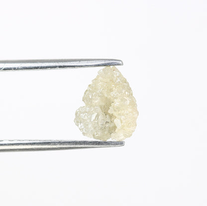 1.38 CT Natural Rough Gray Diamond | Raw Conflict Diamond | Raw Loose Diamond For Ring | Raw Uncut Diamond | Rough Diamond Jewelry Gift