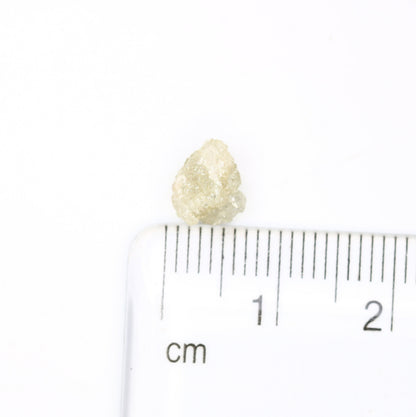 1.38 CT Natural Rough Gray Diamond | Raw Conflict Diamond | Raw Loose Diamond For Ring | Raw Uncut Diamond | Rough Diamond Jewelry Gift