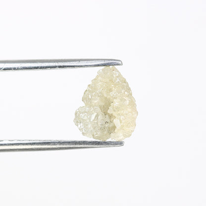1.38 CT Natural Rough Gray Diamond | Raw Conflict Diamond | Raw Loose Diamond For Ring | Raw Uncut Diamond | Rough Diamond Jewelry Gift