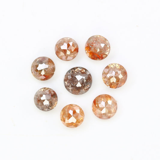 Salt And Pepper Diamond | Round Brilliant Cut Diamond | Natural Loose Earth Mined Diamond For Earring Pair & Wedding Ring Diamonds