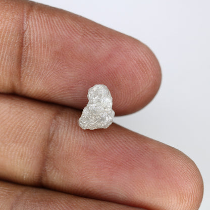 1.80 CT Natural Rough White Diamond | Raw Conflict Diamond | Raw Loose Diamond For Ring | Raw Uncut Diamond | Rough Diamond Jewelry Gift