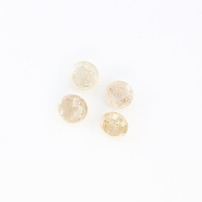 1.5 TCW Rose Cut Round Real Loose Diamond For Wedding Band ll Engagement Gift ll Anniversary Gift ll Birthday Gift  ll Bride To Be Gift