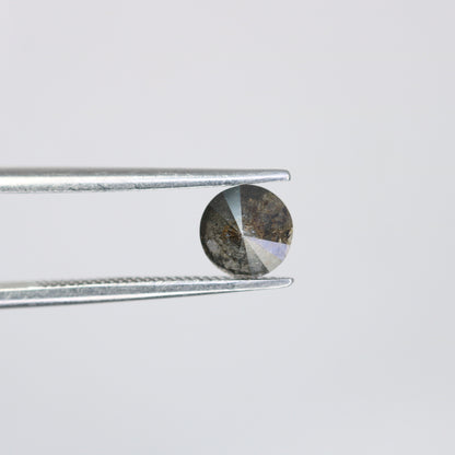 Natural Salt and Pepper Loose Diamond | Round Rose Cut & Brilliant Cut for Jewelry Making | Ideal for Earrings and Pendants |Wholesale Price