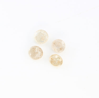 1.5 TCW Rose Cut Round Real Loose Diamond For Wedding Band ll Engagement Gift ll Anniversary Gift ll Birthday Gift  ll Bride To Be Gift