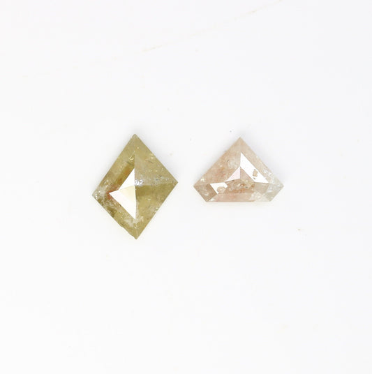 0.67 CT Salt and Pepper Rustic Light Loose Diamond, for Handmade Necklace Pendant, Diamond Bracelet Engagement Gold Ring For Women Diamonds