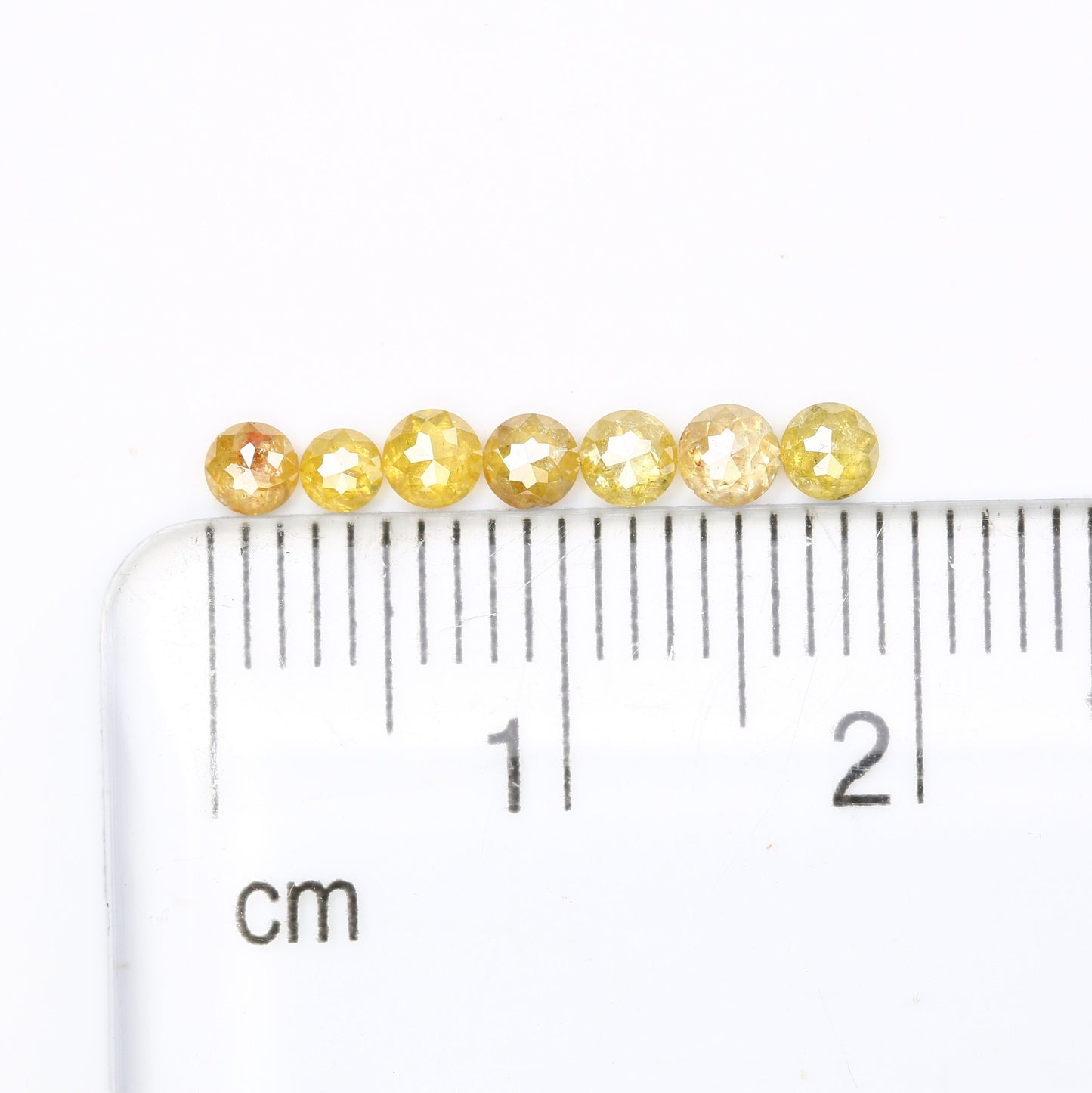 0.70 TCW Loose Yellow Rose Cut Round Real Loose Diamonds For Wedding Band ll Gift For Wife ll Gift For Girlfriend ll Gift For Best Friend