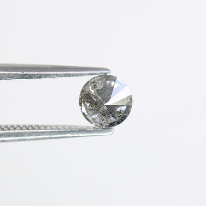 0.35 Carat Salt and Pepper Round Diamond Ring | Perfect for Custom Gold Rings | Unique Engagement or Wedding Jewelry