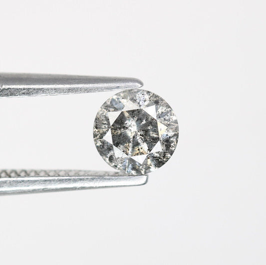 0.35 Carat Round Brilliant Galaxy Diamond Ring | Ideal for Custom Gold Rings | Unique Engagement or Wedding Jewelry