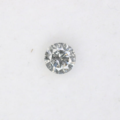 0.35 Carat Salt and Pepper Round Diamond Ring | Perfect for Custom Gold Rings | Unique Engagement or Wedding Jewelry