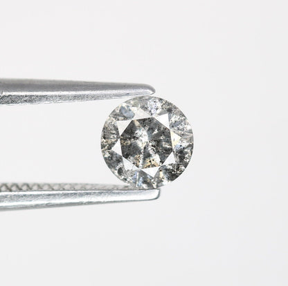 0.35 Carat Round Brilliant Galaxy Diamond Ring | Ideal for Custom Gold Rings | Unique Engagement or Wedding Jewelry