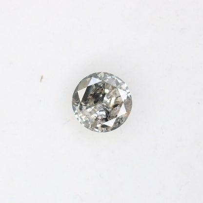 0.40 Carat Salt and Pepper Diamond for Engagement Ring | Perfect for Custom Gold Rings | Unique and Elegant Jewelry