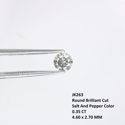 0.35 Carat Round Brilliant Cut Diamond Ring | Ideal for Custom Gold Rings | Elegant Engagement or Wedding Jewelry