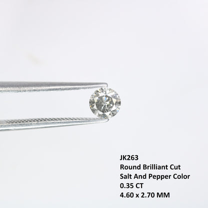 0.35 Carat Round Brilliant Cut Diamond Ring | Ideal for Custom Gold Rings | Elegant Engagement or Wedding Jewelry