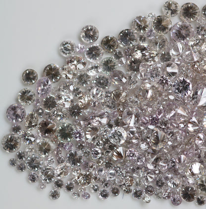 Natural Pink Loose Diamond | Real Pink Diamond for Eternity Ring Bands | Ideal for Custom Gold Rings and Unique Jewelry